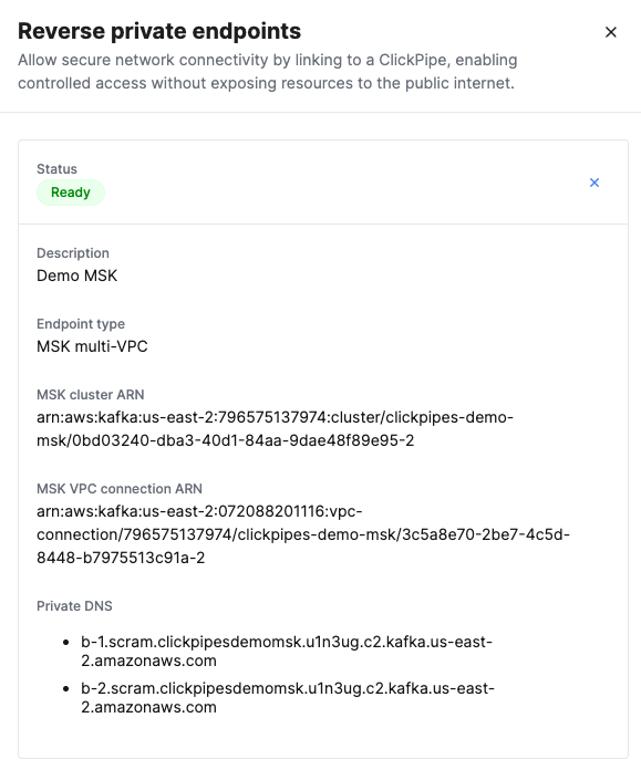 Настройки ClickHouse Cloud